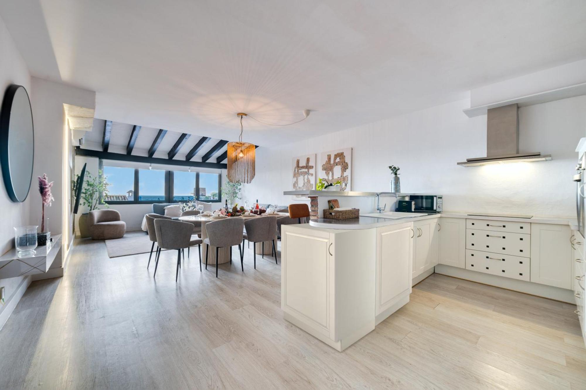 Vacation Marbella I Stylish 5Bdr Penthouse, Sea And Marina View Apartamento Exterior foto